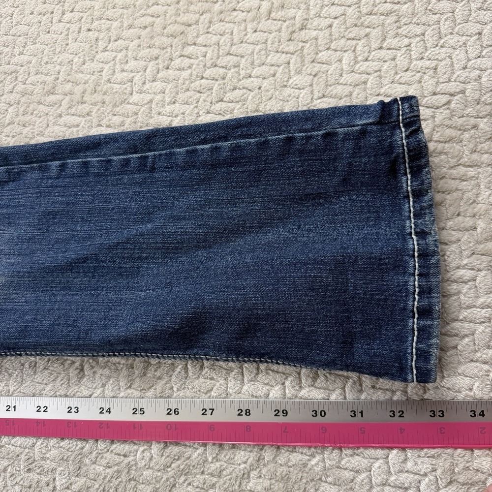 Wrangler Denim Cowgirl Jeans‎ Tall Juniors 1/2X34 (27x34) Flap Pocket Western - Picture 13 of 16